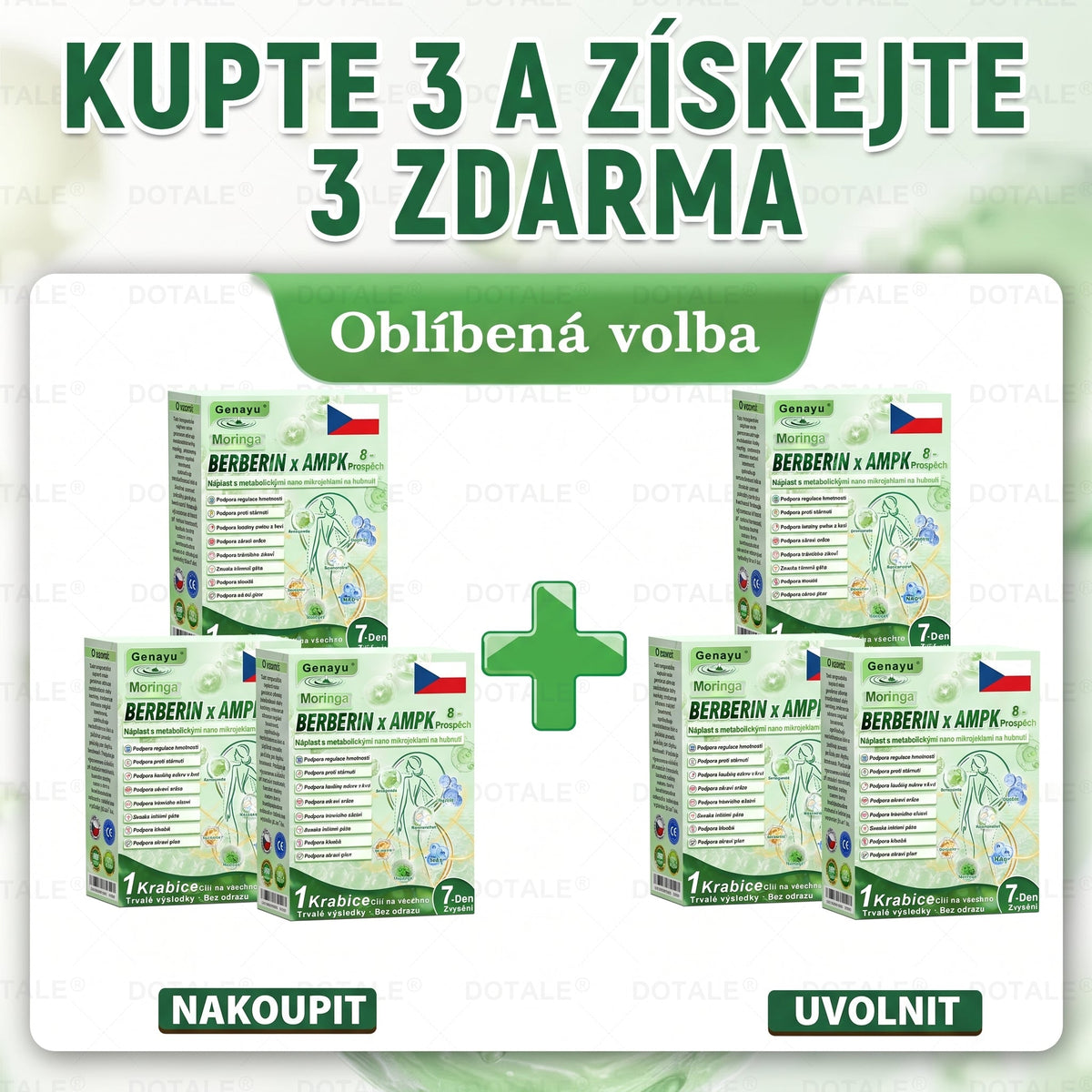 🔥 Exkluzivní nabídka pro zákazníky — rozšiřte svou objednávku o další produkty GENAYU® nyní se SLEVOU 50 %! Svou rutinu jste již zahájili — doplňte si zásoby právě teď za tuto jednorázovou speciální cenu určenou výhradně pro stávající zákazníky.