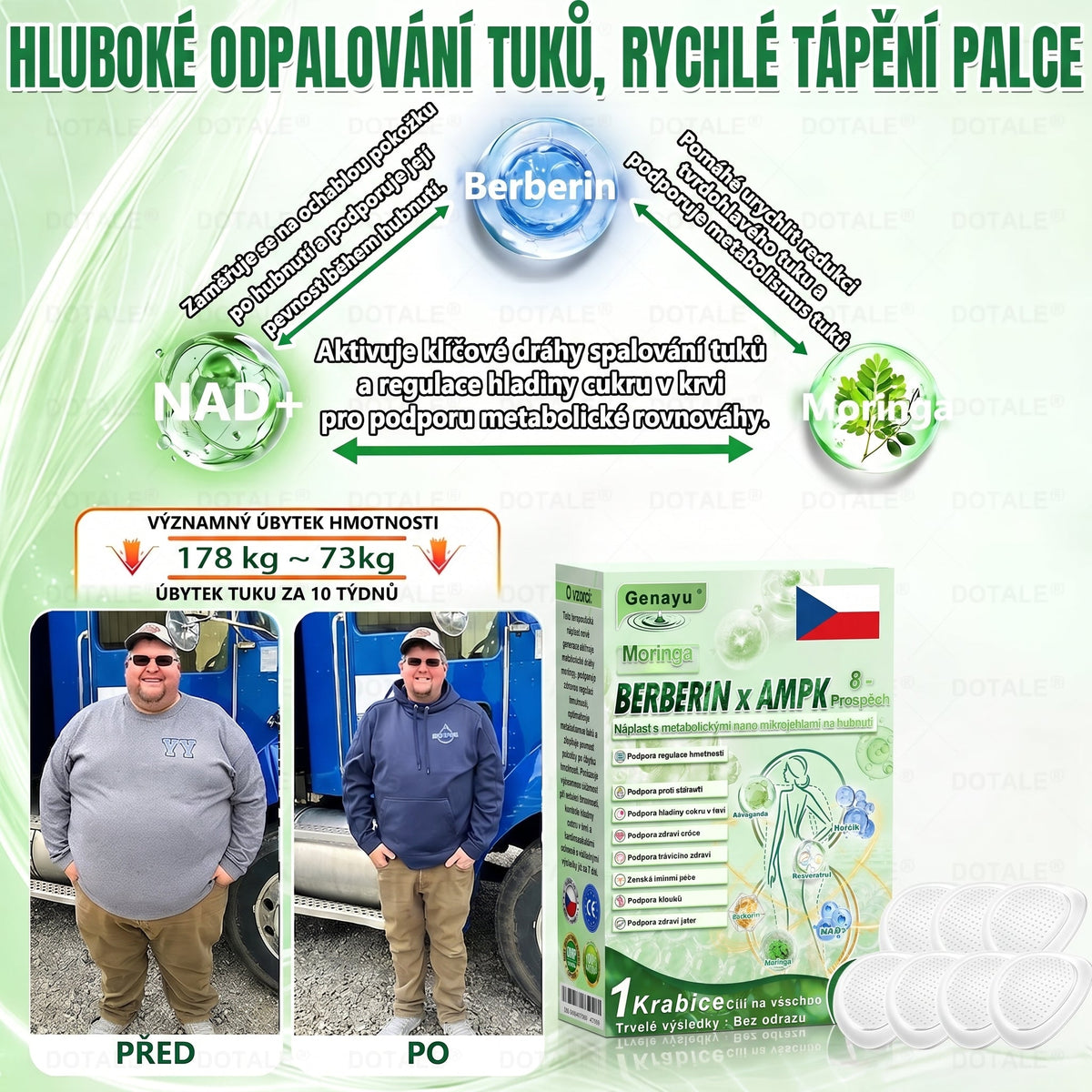🔥 Exkluzivní nabídka pro zákazníky — rozšiřte svou objednávku o další produkty GENAYU® nyní se SLEVOU 50 %! Svou rutinu jste již zahájili — doplňte si zásoby právě teď za tuto jednorázovou speciální cenu určenou výhradně pro stávající zákazníky.