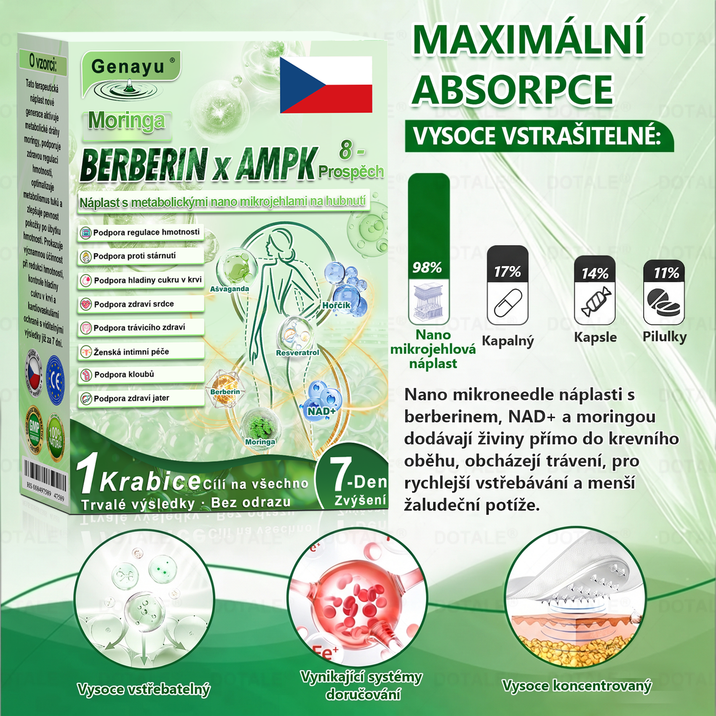 🔥 Exkluzivní nabídka pro zákazníky — rozšiřte svou objednávku o další produkty GENAYU® nyní se SLEVOU 50 %! Svou rutinu jste již zahájili — doplňte si zásoby právě teď za tuto jednorázovou speciální cenu určenou výhradně pro stávající zákazníky.