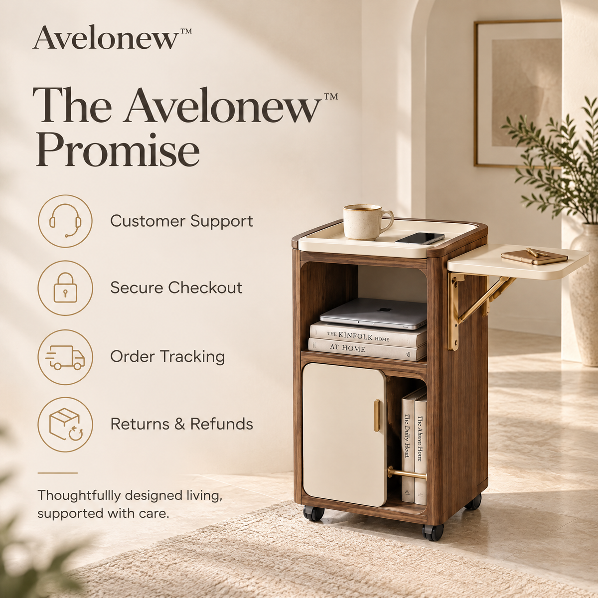 Avelonew™ Home Transition Mobility Valet