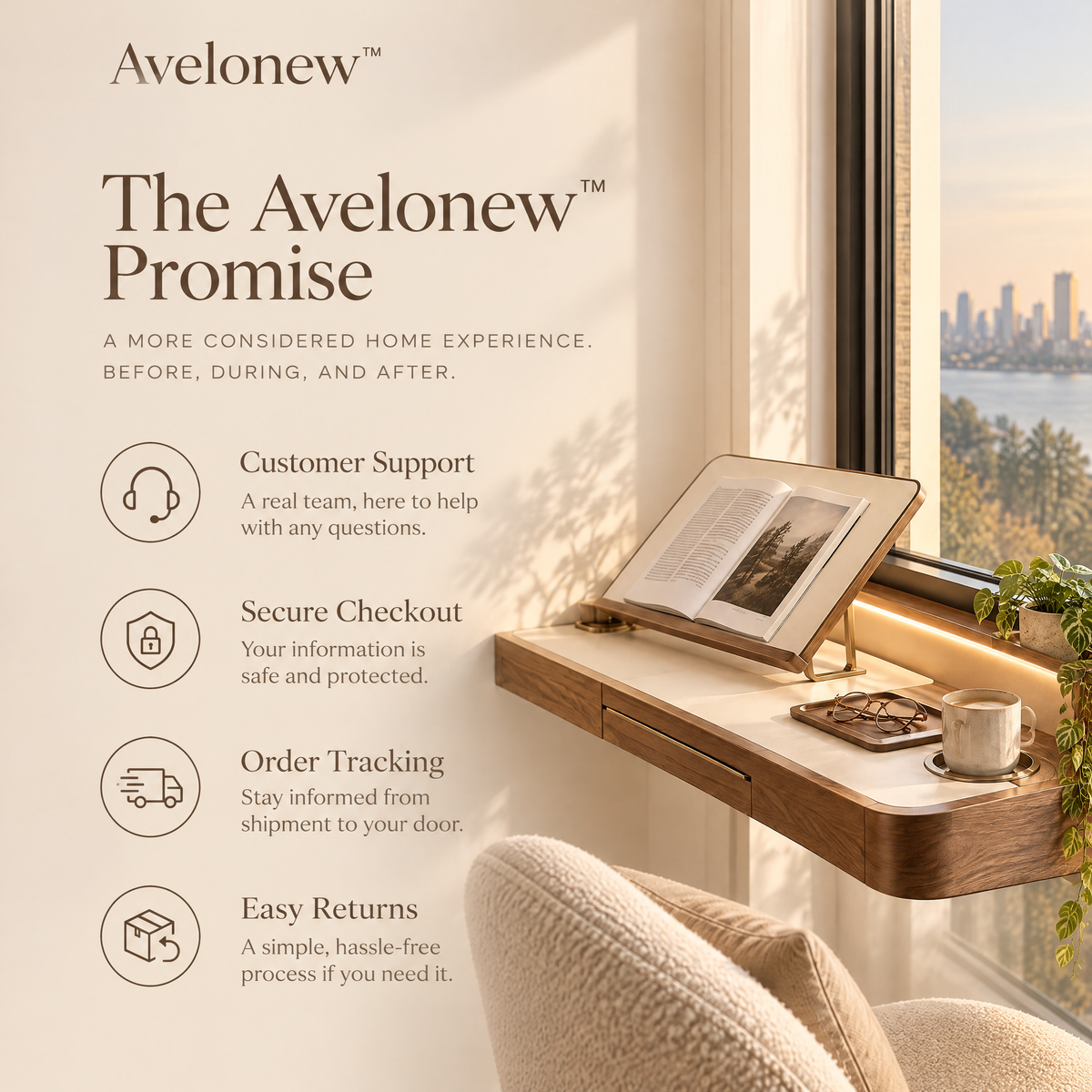 Avelonew™ Atmospheric Window Living Dock