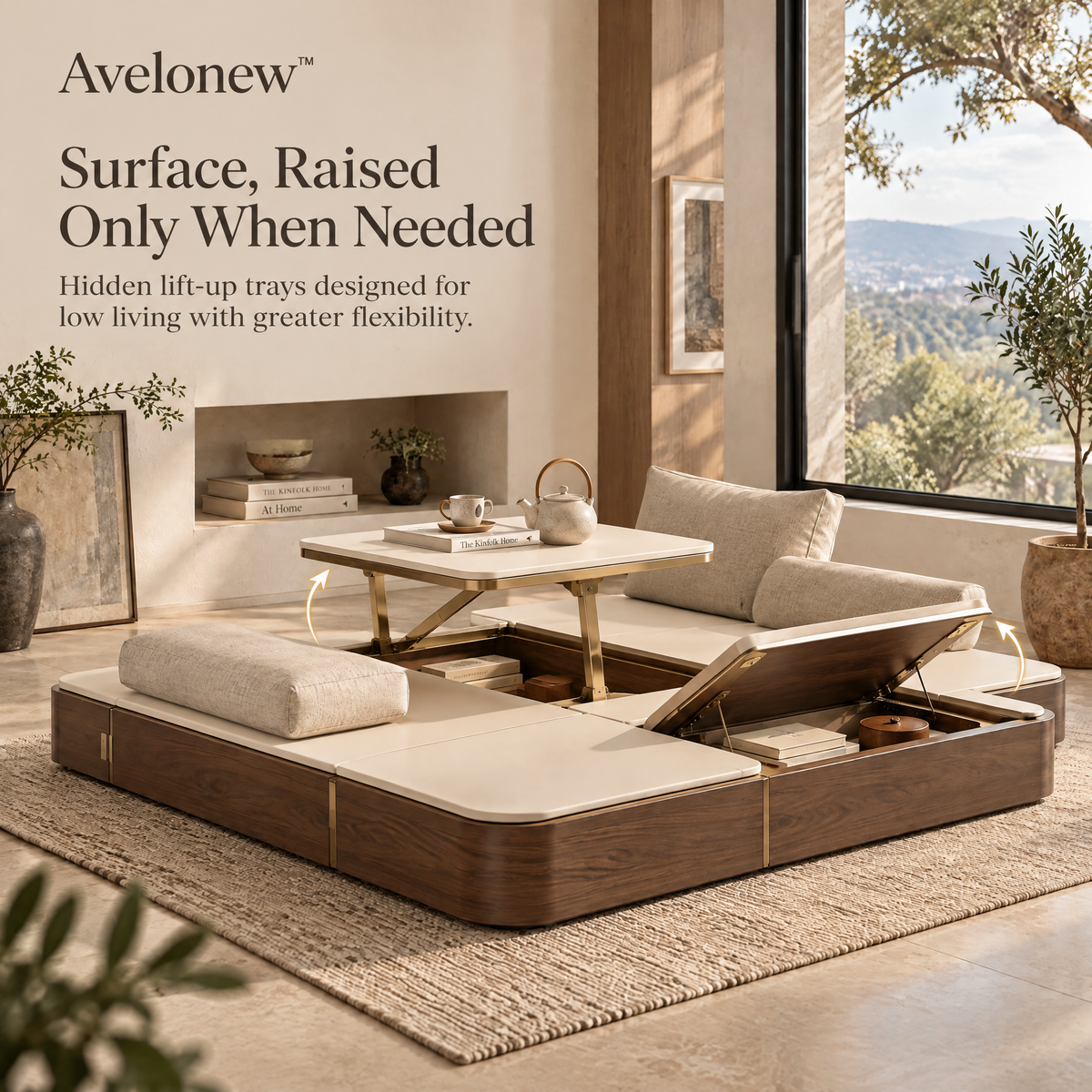 Avelonew™ Modular Floor-Level Living Platform