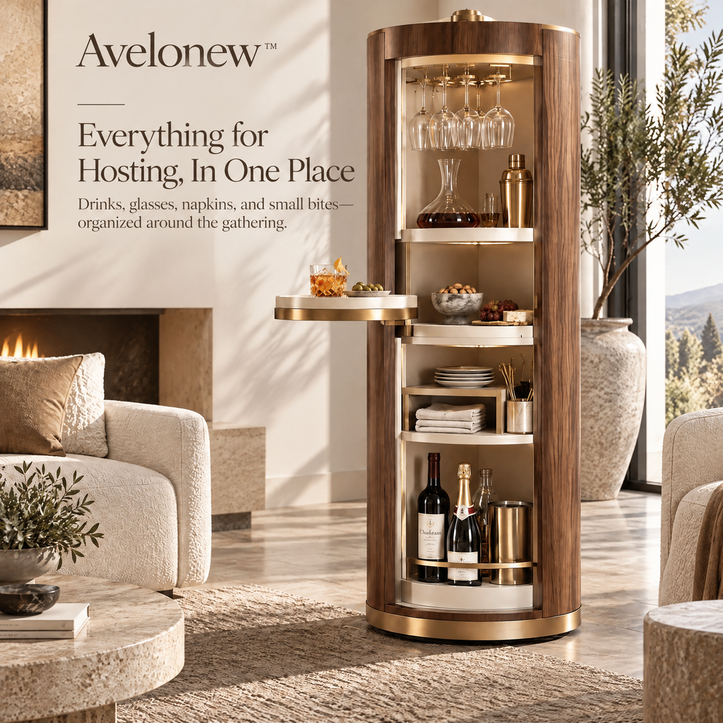 Avelonew™ Rotating Hospitality Service Column