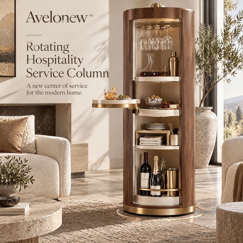 Avelonew™ Rotating Hospitality Service Column