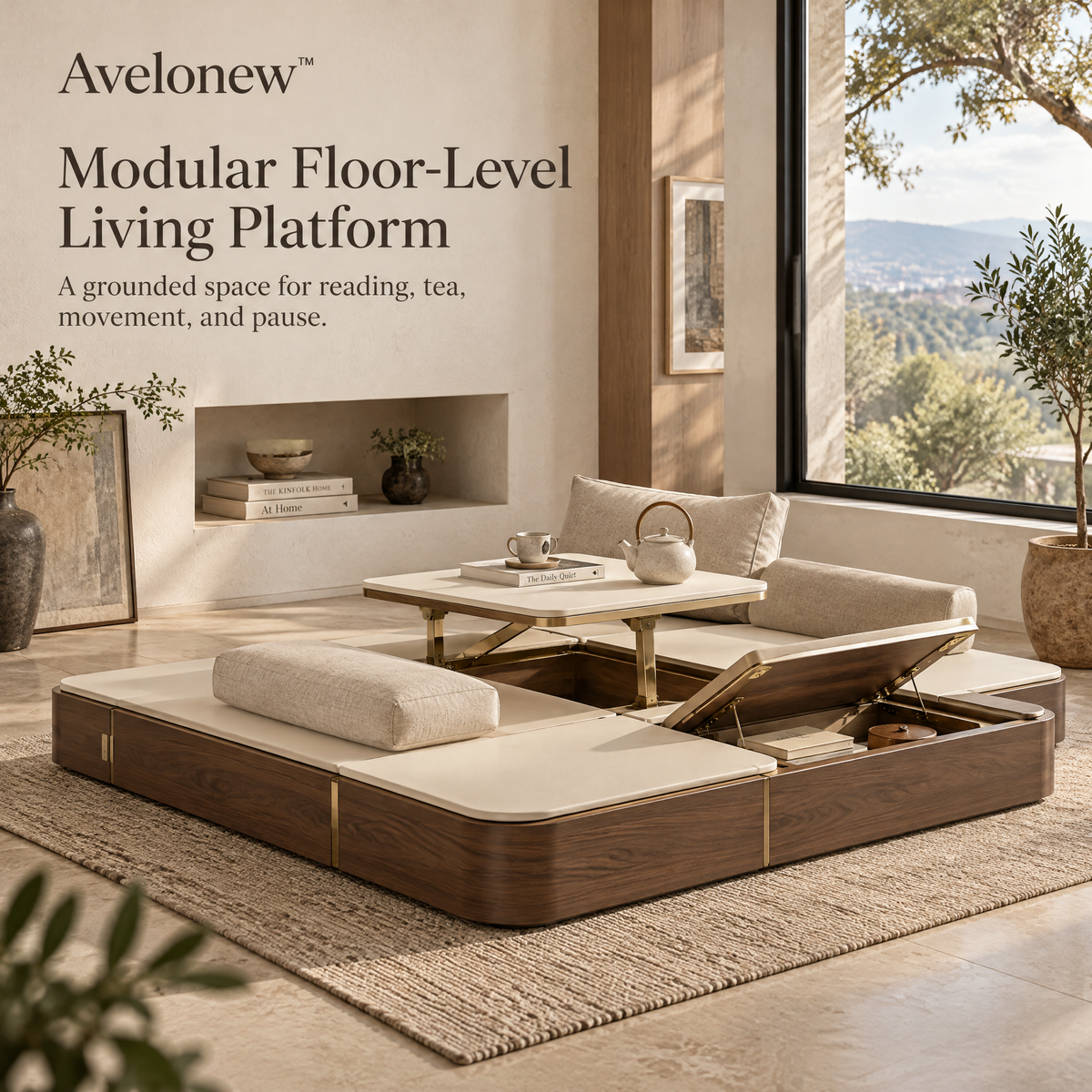 Avelonew™ Modular Floor-Level Living Platform