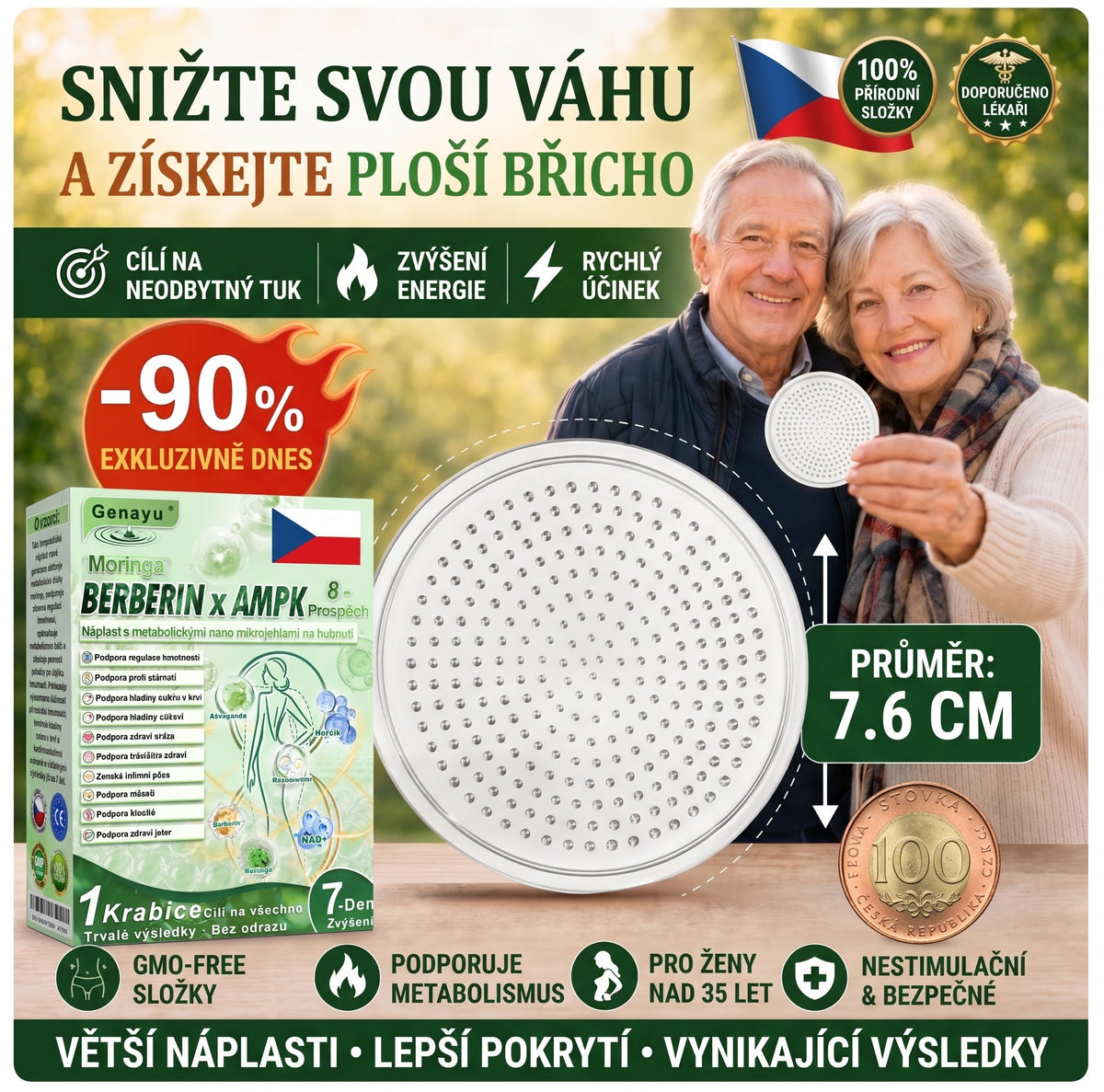 🔥 Exkluzivní nabídka pro zákazníky — rozšiřte svou objednávku o další produkty GENAYU® nyní se SLEVOU 50 %! Svou rutinu jste již zahájili — doplňte si zásoby právě teď za tuto jednorázovou speciální cenu určenou výhradně pro stávající zákazníky.