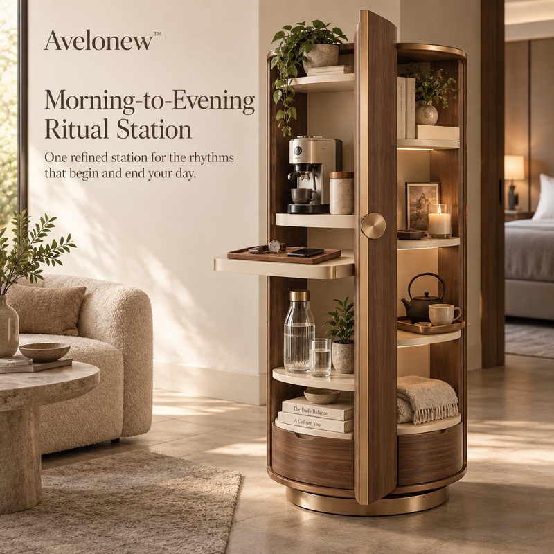 Avelonew™ Morning-to-Evening Ritual Station