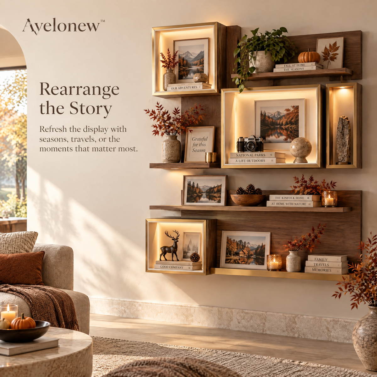 Avelonew™ Ambient Memory Display Architecture