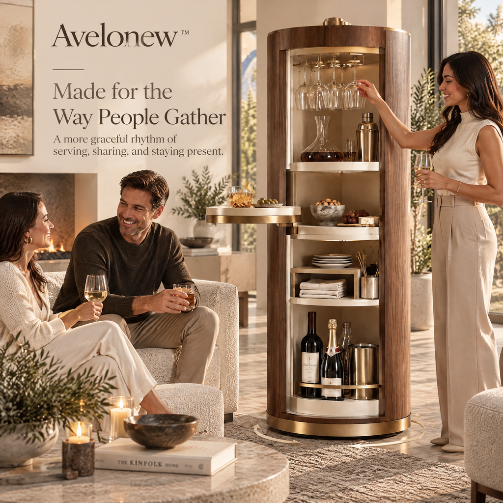 Avelonew™ Rotating Hospitality Service Column