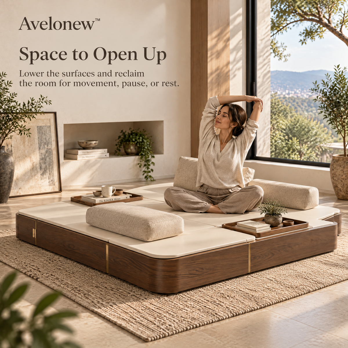Avelonew™ Modular Floor-Level Living Platform