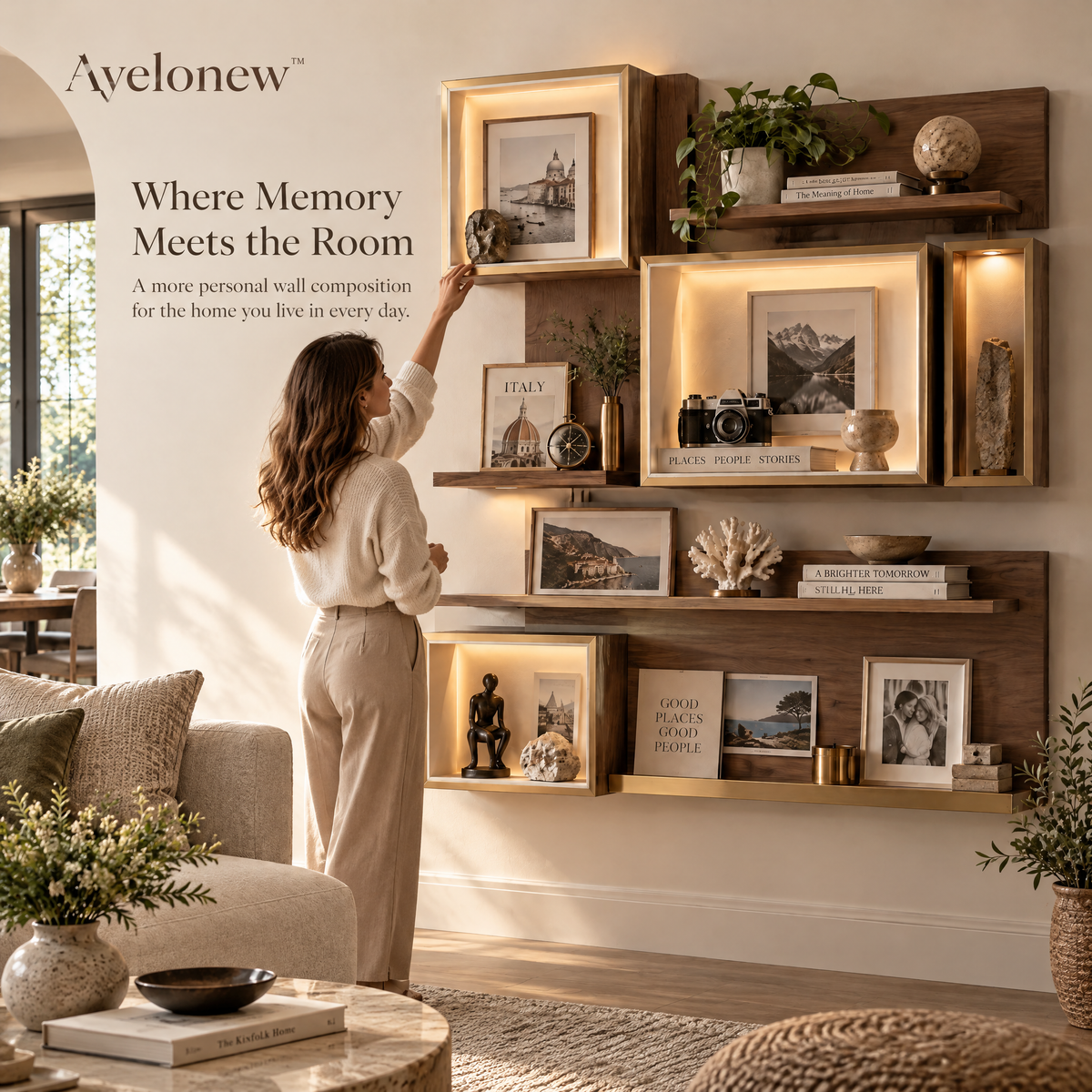 Avelonew™ Ambient Memory Display Architecture