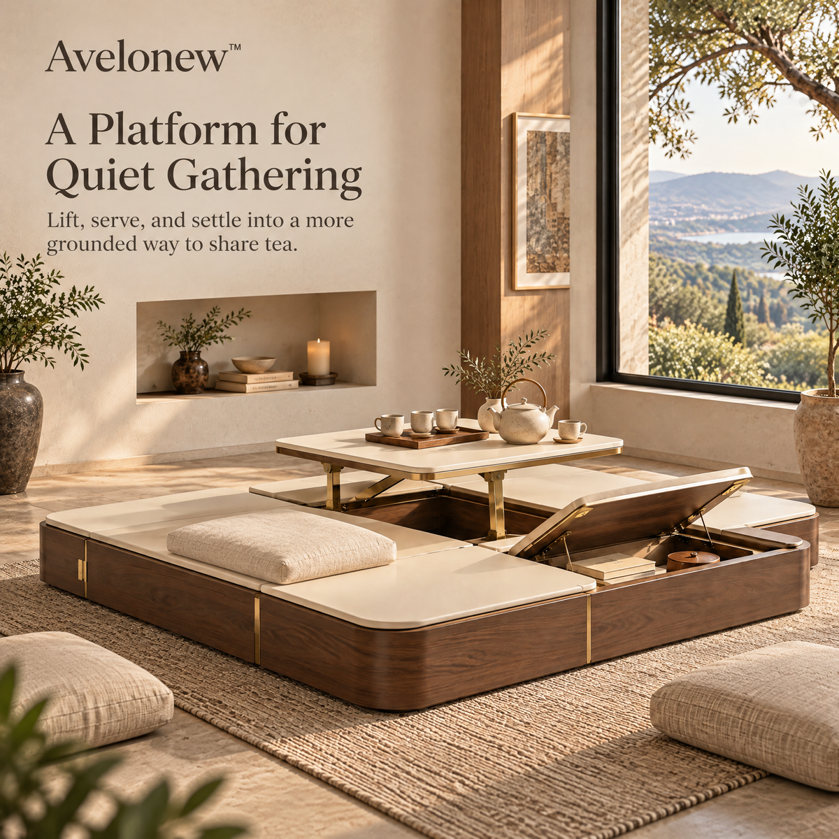 Avelonew™ Modular Floor-Level Living Platform