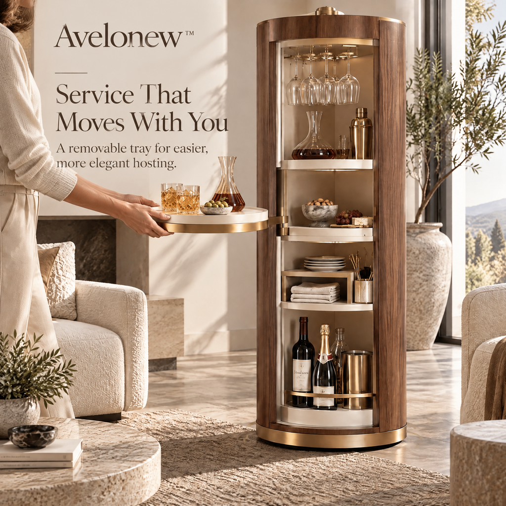 Avelonew™ Rotating Hospitality Service Column
